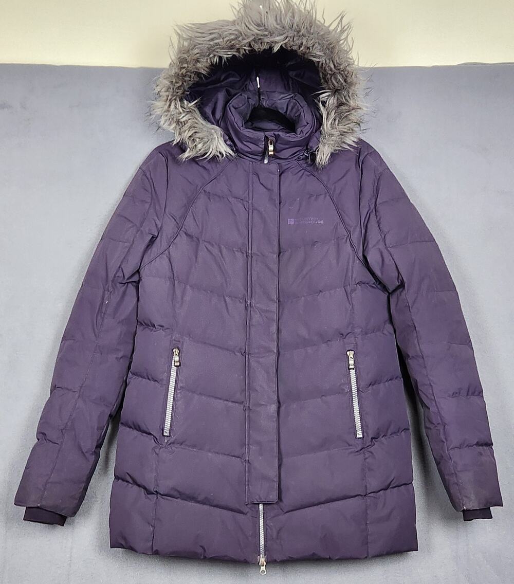 MOUNTAIN WAREHOUSE EXTREME Jacket Womens Size 6 Purple Isla II Down Fill 600